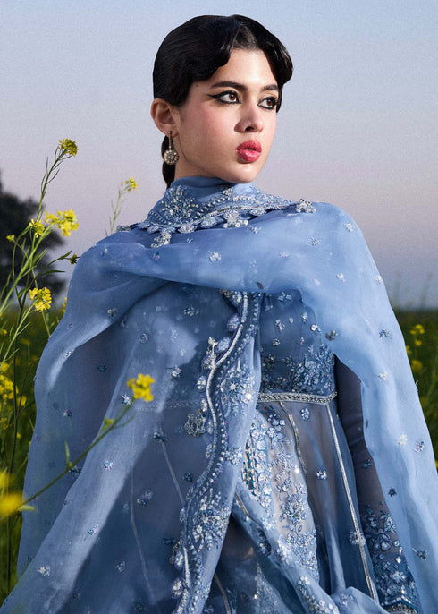 Hussain Rehar Organza Suit Mira