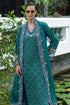 Mushq Embroidered Raw Silk Suit Valene