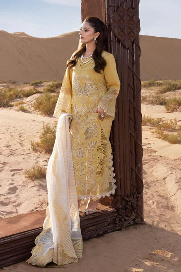 Rang Rasiya Embroidered Lawn Suit Hoorain