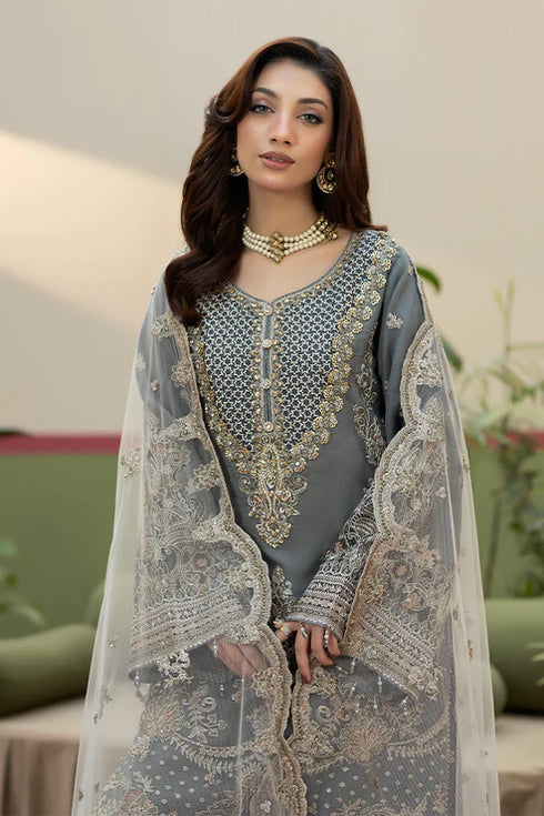 Imrozia Embroidered Organza Suit I-269 Sukoon