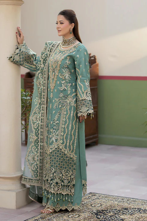 Imrozia Embroidered Organza Suit I-271 Rimal