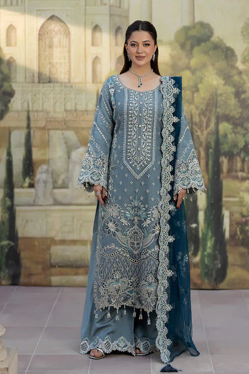 Imrozia Embroidered Organza Suit I-273 Nayab