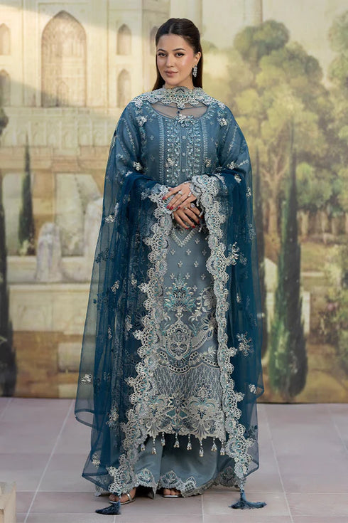 Imrozia Embroidered Organza Suit I-273 Nayab