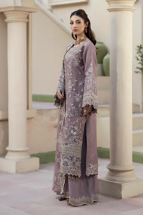 Imrozia Embroidered Organza Suit I-274 Zehraab