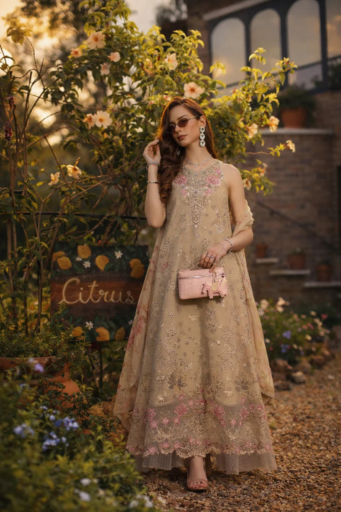 Noor By Saadi Asad Lawn 3 Piece Suit D9-B-Velisse