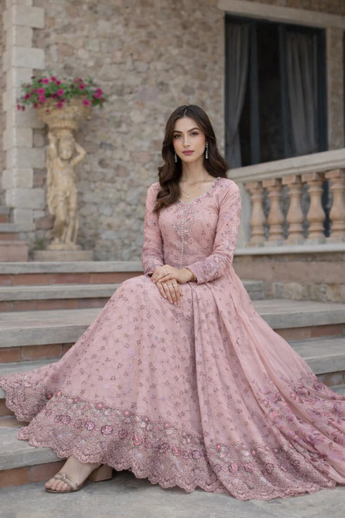 Noor By Saadi Asad Lawn 3 Piece Suit D1-B-Sorina