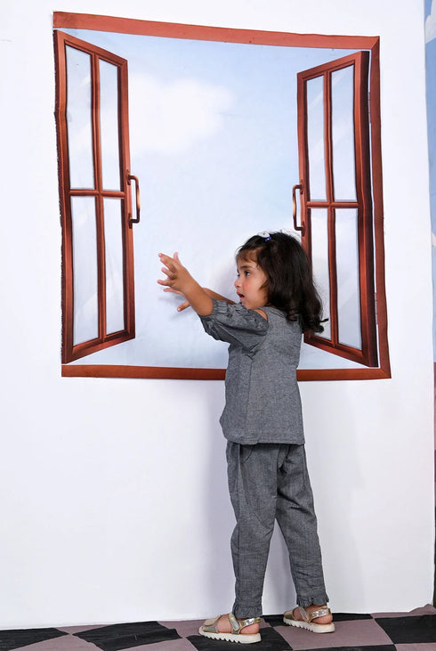 Mizaj Kids Chambrey 2 Piece suit MZJ-05