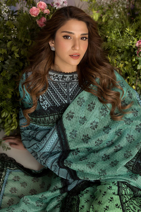 Sobia Nazir Luxury Lawn suit Design 12A