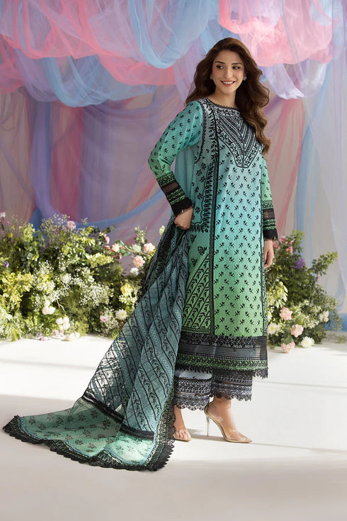 Sobia Nazir Luxury Lawn suit Design 12A