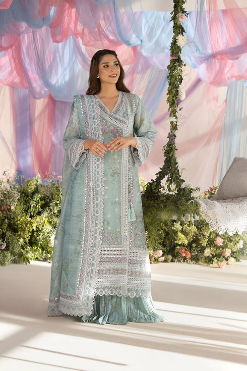 Sobia Nazir Luxury Lawn suit Design 13A