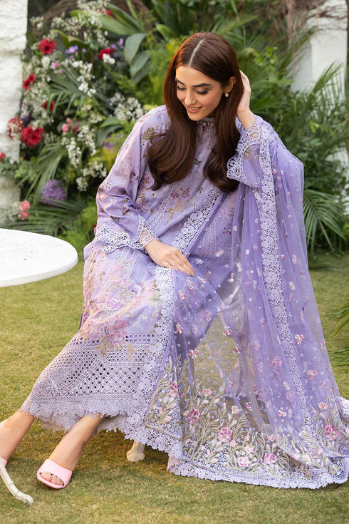Sobia Nazir Luxury Lawn suit Design 15A