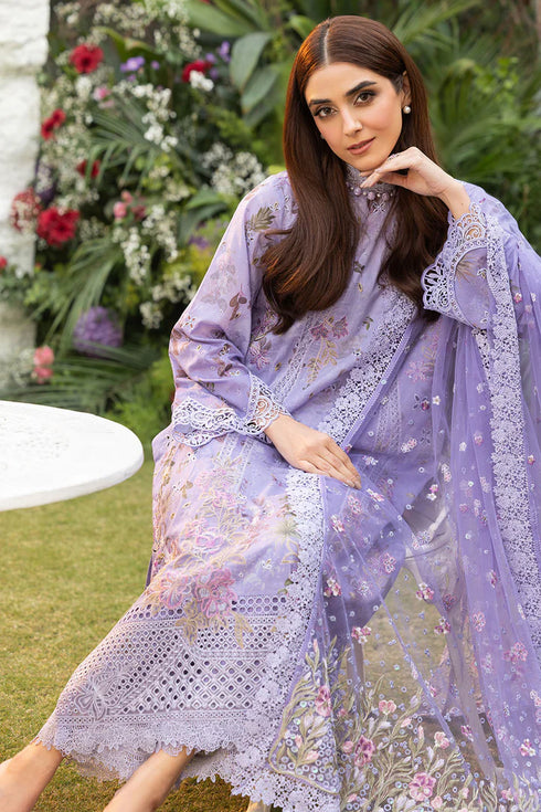 Sobia Nazir Luxury Lawn suit Design 15A