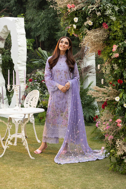 Sobia Nazir Luxury Lawn suit Design 15A