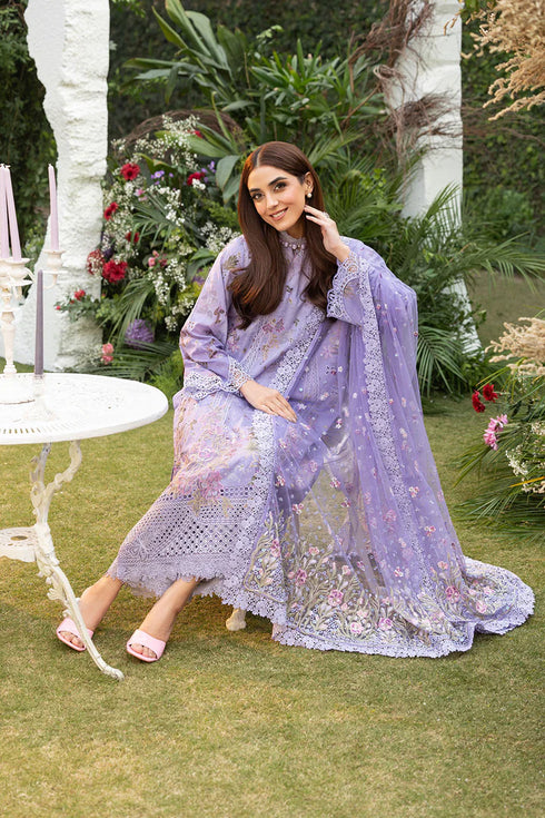 Sobia Nazir Luxury Lawn suit Design 15A