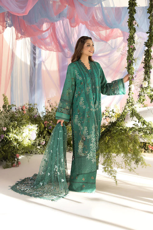 Sobia Nazir Luxury Lawn suit Design 15B
