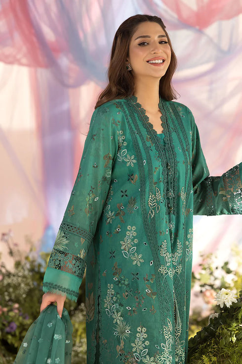 Sobia Nazir Luxury Lawn suit Design 15B