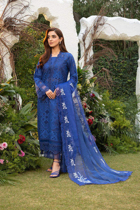 Sobia Nazir Luxury Lawn suit Design 1B