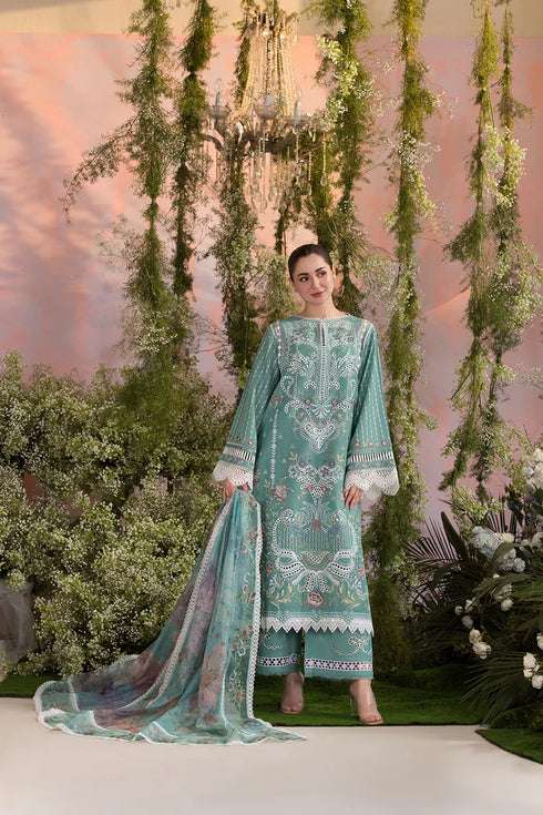Sobia Nazir Luxury Lawn suit Design 5B