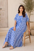 LikeJump Women’s Bohemian Kaftan Dress – Roomy Beach Cover-Up, Nightgown and Loungewear