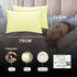 Easy-Care Non-Iron Percale Green Pillow Cases | Divine Textiles (Pair of 2)