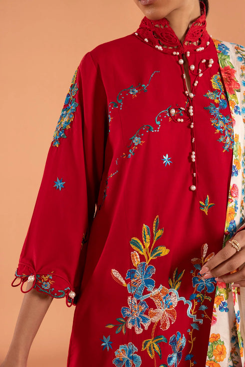 Sana Safinaz Lawn 3 Piece Suit M261-011B-CV