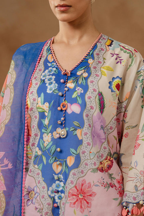 Sana Safinaz Lawn 3 Piece Suit M261-013B-CU