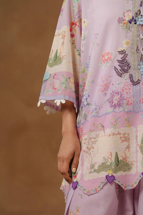 Sana Safinaz Lawn 3 Piece Suit M261-014A-CU