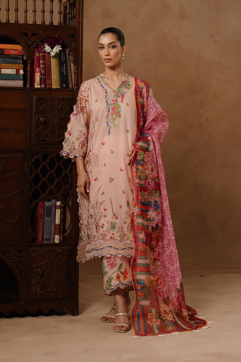 Sana Safinaz Lawn 3 Piece Suit M261-015B-CU