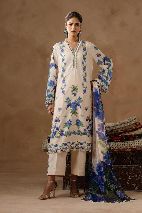 Sana Safinaz Lawn 3 Piece Suit M261-016A-CU