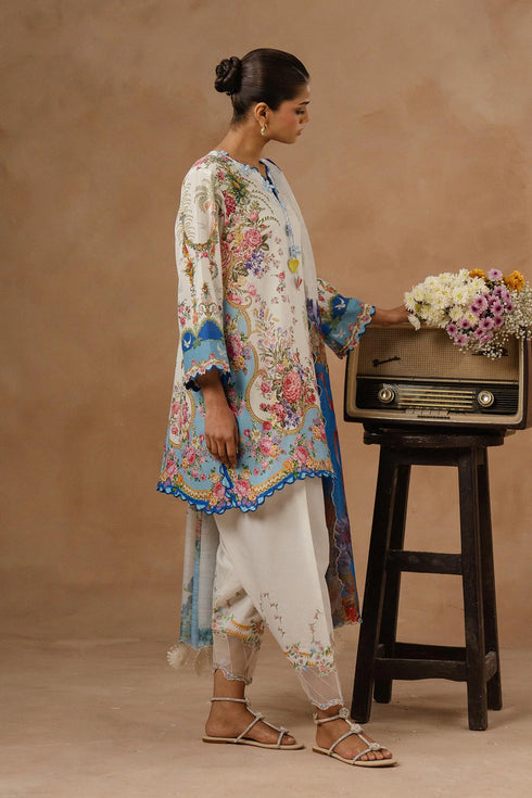 Sana Safinaz Lawn 3 Piece Suit M261-017A-AU