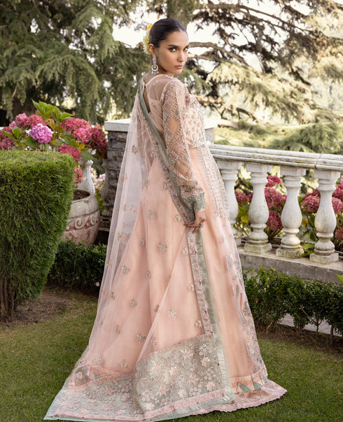 Xenia Embroidered Net 3 Piece Suit - MAISHA