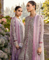 Xenia Embroidered Chiffon 3 Piece Suit - TAIF