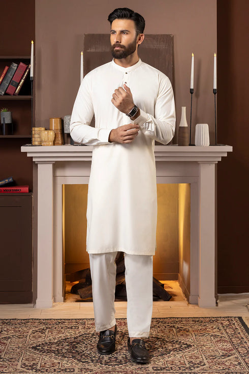 Zellbury Wash & Wear Kurta Pajama - 0004