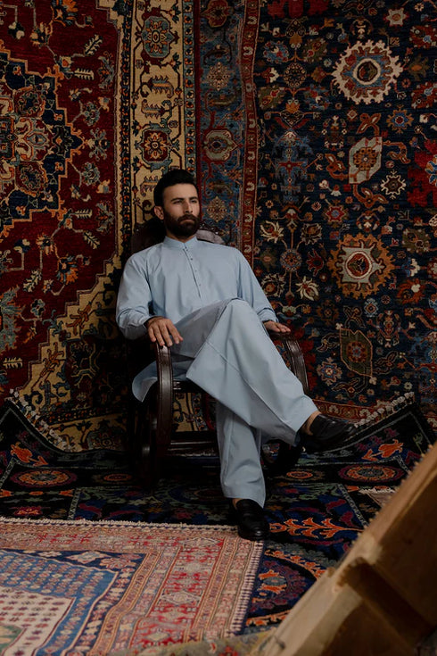 Zellbury Men Jade Shalwar Kameez - 6002