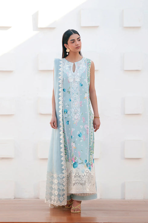 Afrozeh Embroidered Lawn Suit ROSYRA