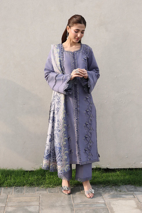 Rang Rasiya Embroidered Lawn suit Mahnaz