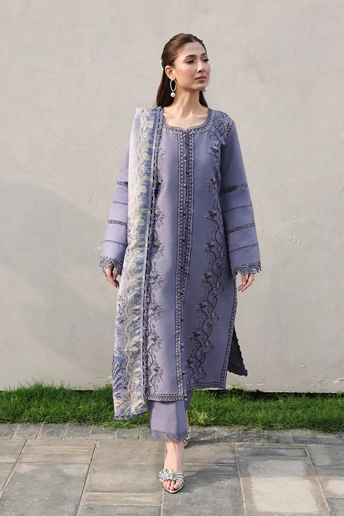 Rang Rasiya Embroidered Lawn suit Mahnaz