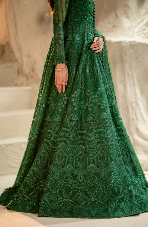 Maryam N Maria Embroidered Organza 3 piece suit Selket-MW23-540