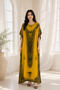 Women’s 100% Cotton African Print Kaftan Dress – Plus Size Long Dashiki Beach Cover-Up