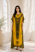 Women’s 100% Cotton African Print Kaftan Dress – Plus Size Long Dashiki Beach Cover-Up