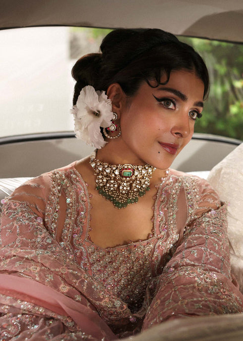 Kanwal Malik Embroidered Organza Suit Shabnam