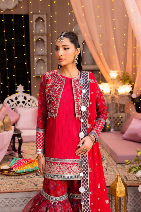 Adan Libas Embroidered Khaadi Lawn Suit EID EDIT-02