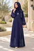 Rafia Embroidered Viscose 2 Piece Abaya G227