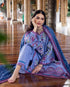 Mushq Embroidered Karandi Suit River Hush