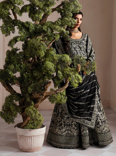 Gulaal Embroidered Sequined Chiffon Suit Sorelia