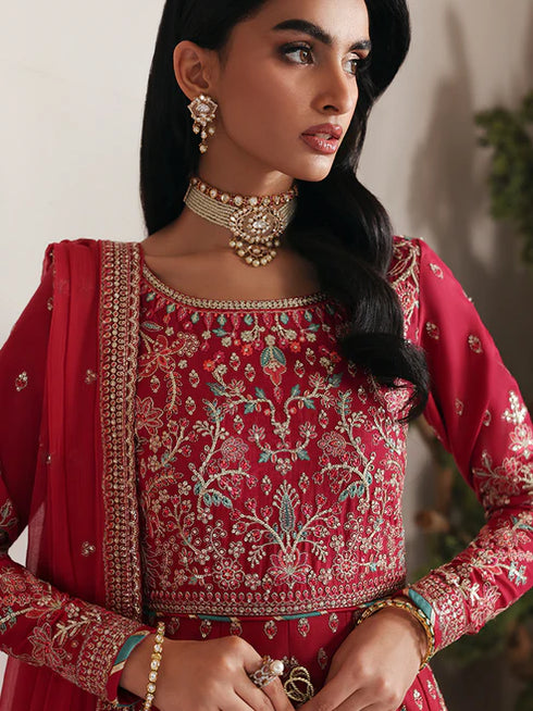 Gulaal Embroidered Sequined Chiffon Suit Serosia