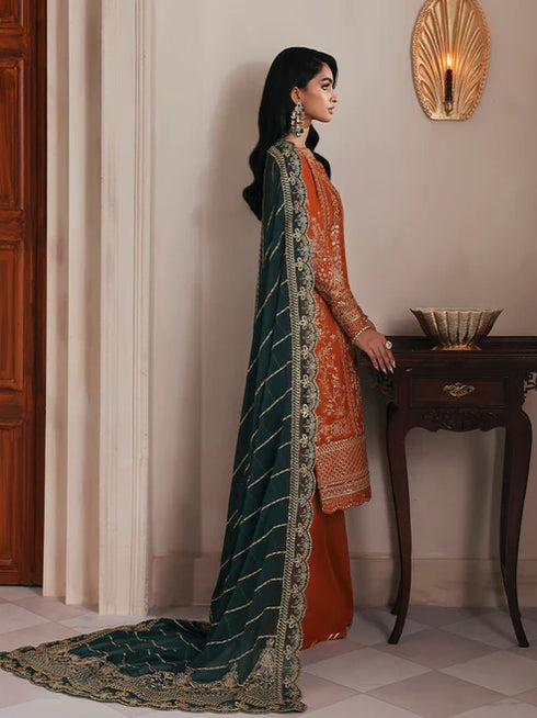 Gulaal Embroidered Sequined Chiffon Suit Ciora