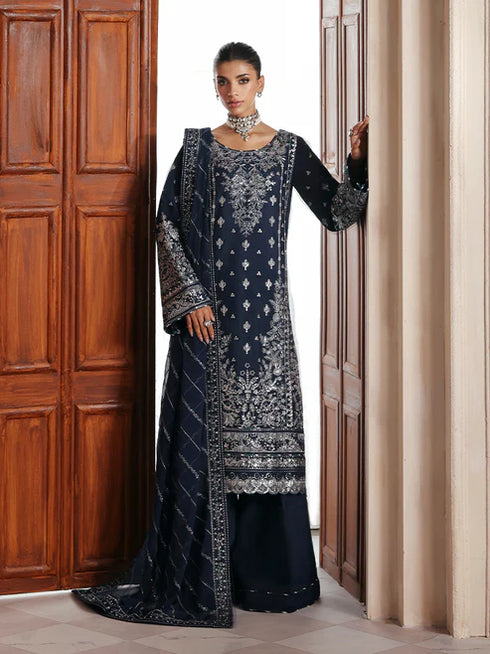 Gulaal Embroidered Sequined Chiffon Suit Saphira