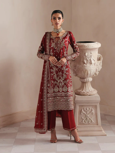 Gulaal Embroidered Sequined Chiffon Suit Seryne