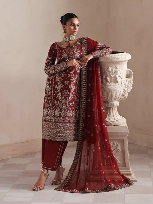 Gulaal Embroidered Sequined Chiffon Suit Seryne